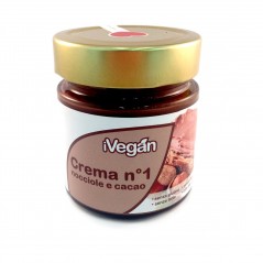 Crema numero 1 iVegan - Spalmabile cioccolato e nocciola