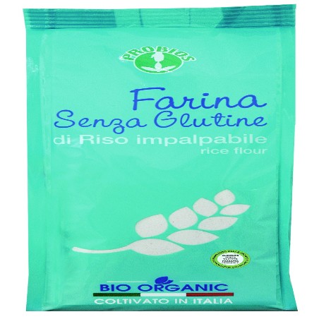 Farina di riso impalpabile Bio senza glutine