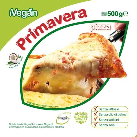 Primavera Pizza 500g Formaggio iVegan