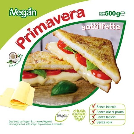 Primavera Sottilfette 500g alternativa al formaggio