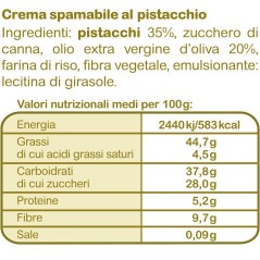 crema numero 1 pistacchio
