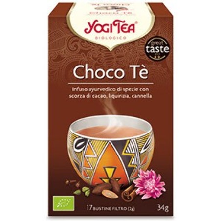 Yogi Tea Infuso ayurvedico Choco Tea al cacao