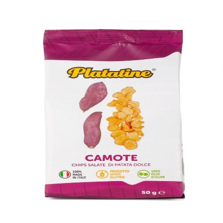 Platatine CAMOTE Chips fritte di patata dolce 50g