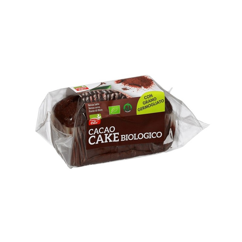 Cake cacao con grano germogliato