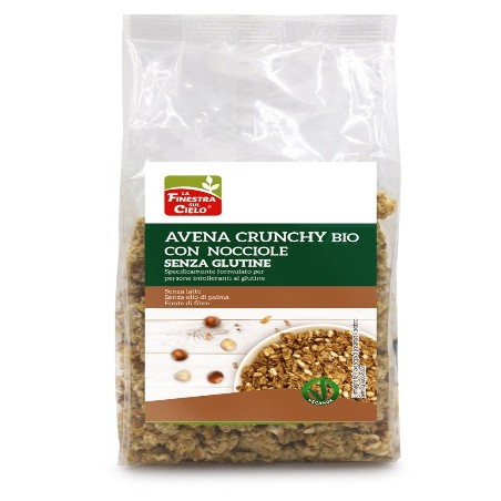 Cereali Crunchy con avena e nocciole Senza glutine