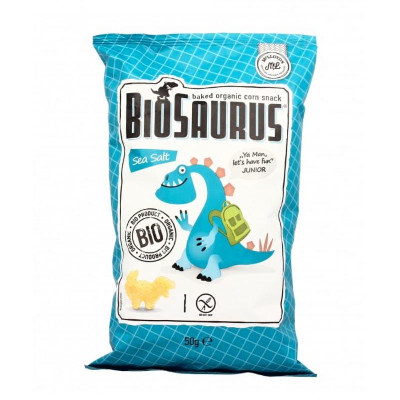 Patatine di mais Biosaurus  senza glutine
