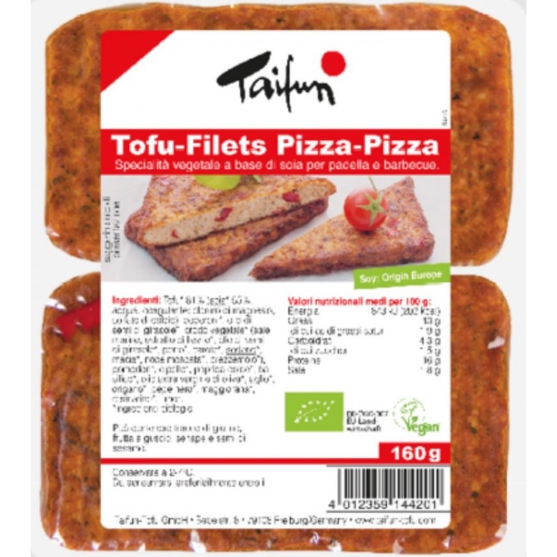 Filettini di tofu pizza pizza