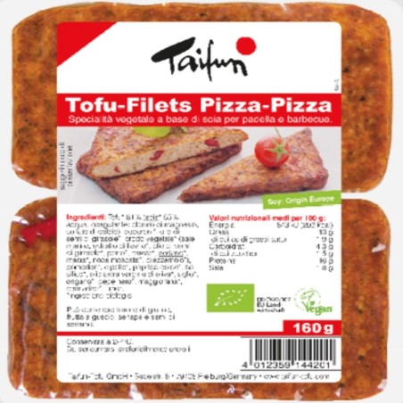 Filettini di tofu pizza pizza