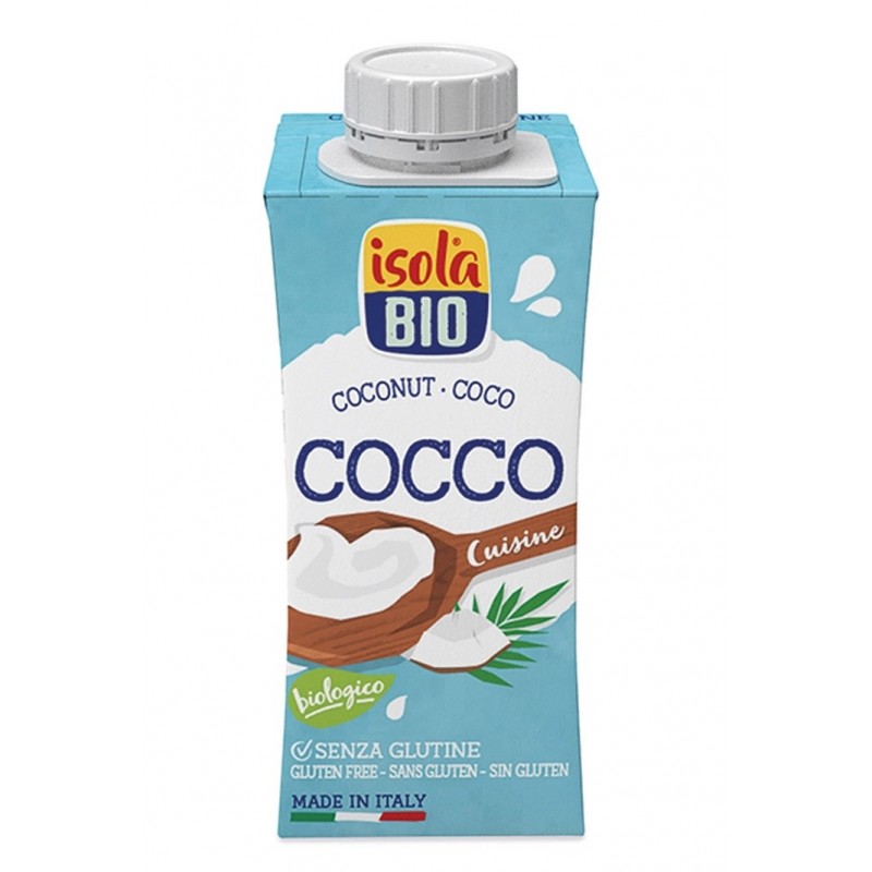 Crema di cocco da cucina cocco Cuisine Isola Bio 200ml