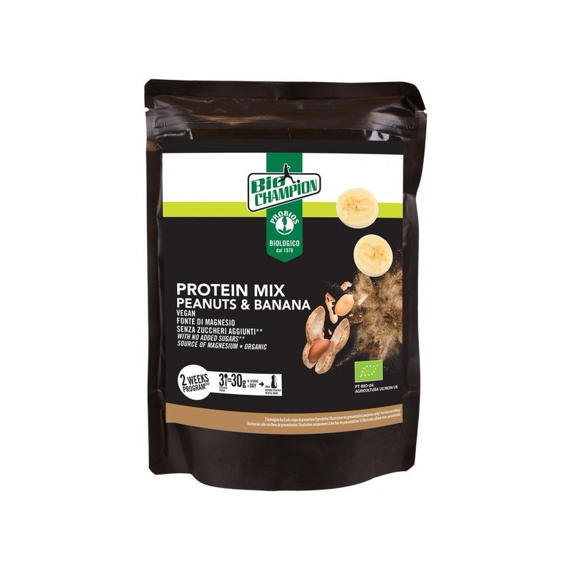 Protein mix peanuts and banana senza glutine
