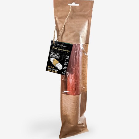 Smoked salami sausage - 250gr. Happy V Planet