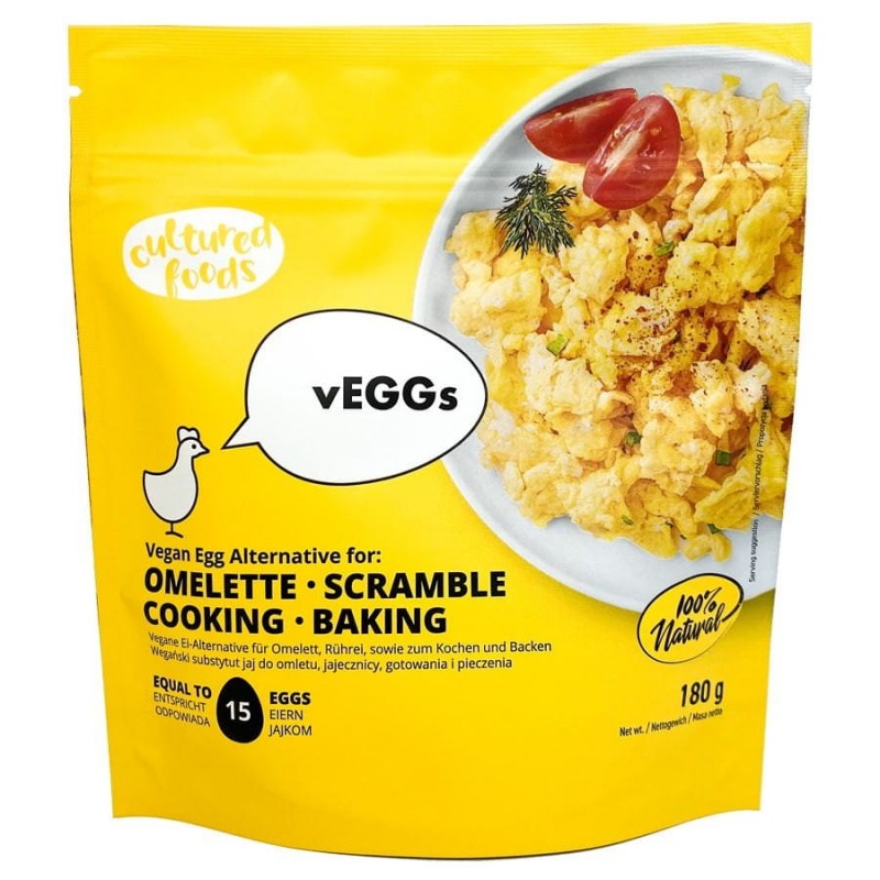 Veggs- sostituto dell'uovo per omelette vegan