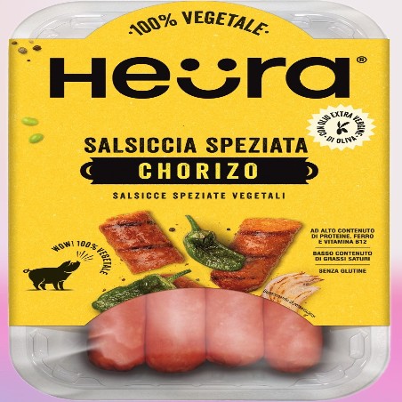 Heura Salsiccia speziata tipo Chorizo