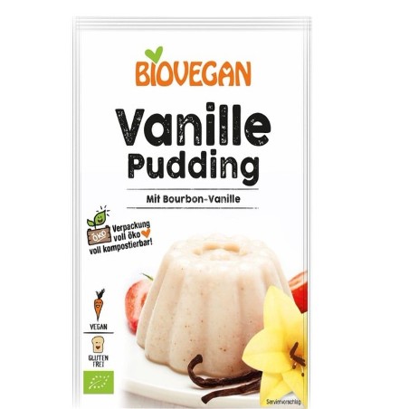 Budino alla vaniglia Paradise Pudding Bio Vegan