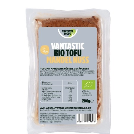 Tofu mandorle e nocciole Ambient Bio - 200g