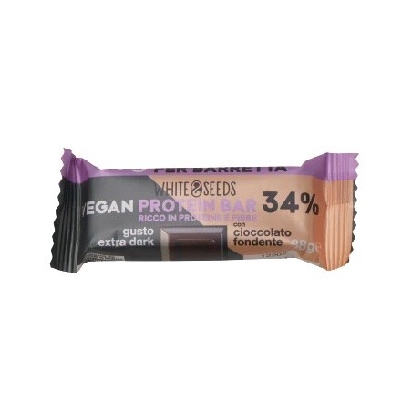 Barretta 34% di proteine Extra dark al cioccolato 38g