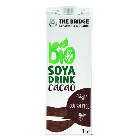 Bevanda di soia al cacao The Bridge 1litro