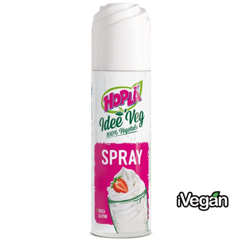 Crema vegetale montata in Spray