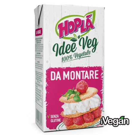 Preparato vegetale DA MONTARE idee di soia Hopla 500ml