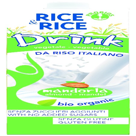 Latte di riso alla mandorla 1l