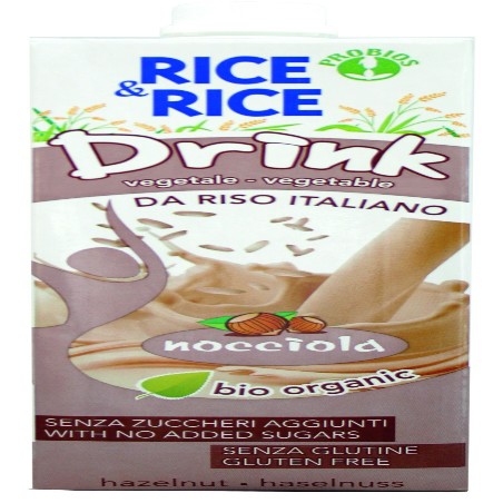 Bevanda di riso alla nocciola senza glutine 1l