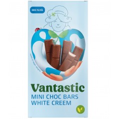 Barrette di cioccolato ripiene al latte di mandorla Vantastic mini choc bars 100g
